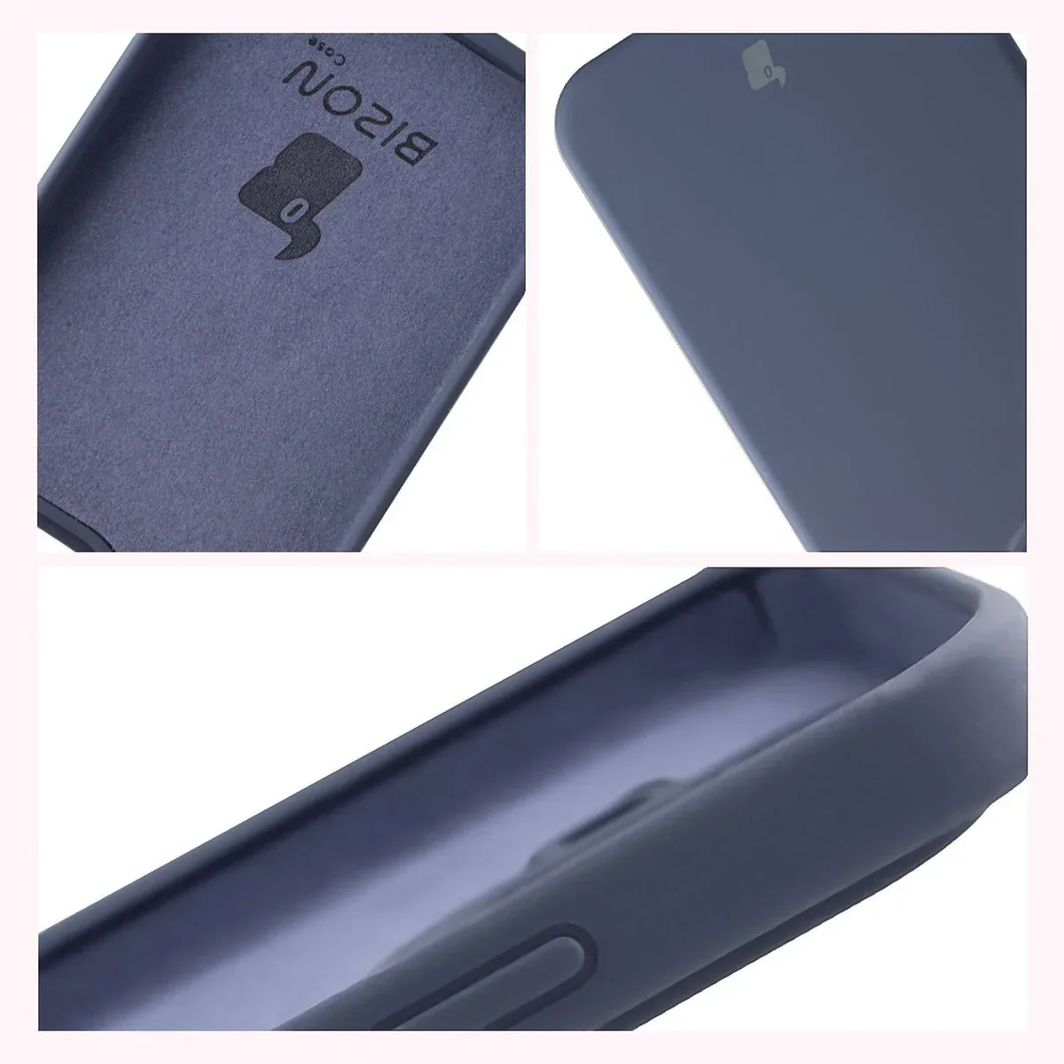 Silikon Handyhülle für Xiaomi 15T Pro, Bizon Soft Case, Dunkelblau - Image 6
