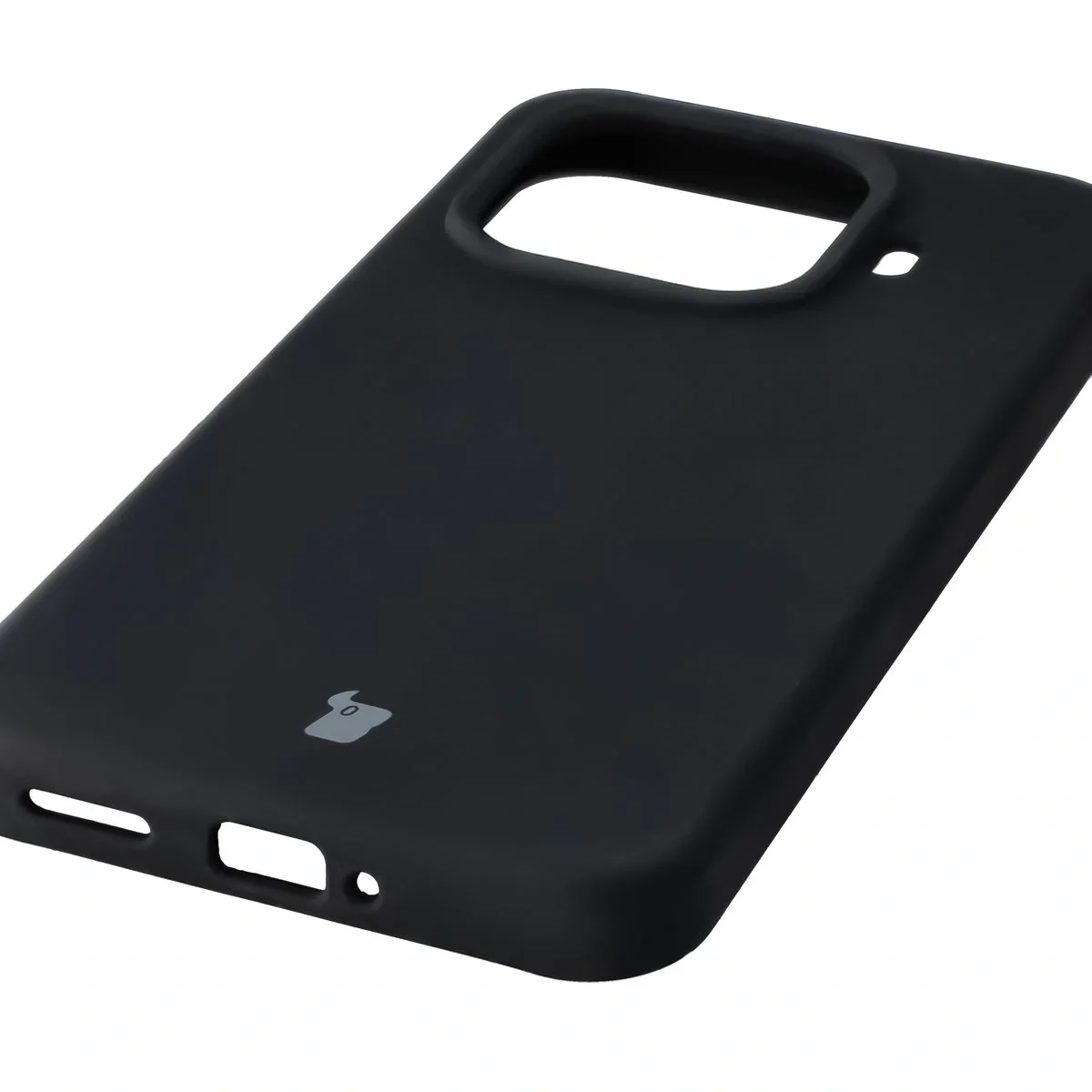 Silikon Handyhülle für Xiaomi 15T Pro, Bizon Soft Case, Schwarz - Image 3