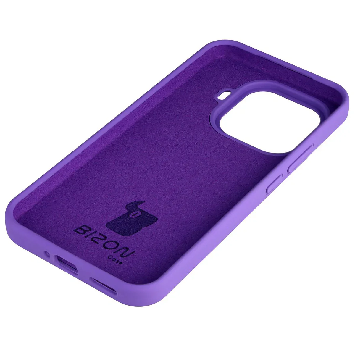 Silikon Handyhülle für Xiaomi 15T Pro, Bizon Soft Case, Violett - Image 4