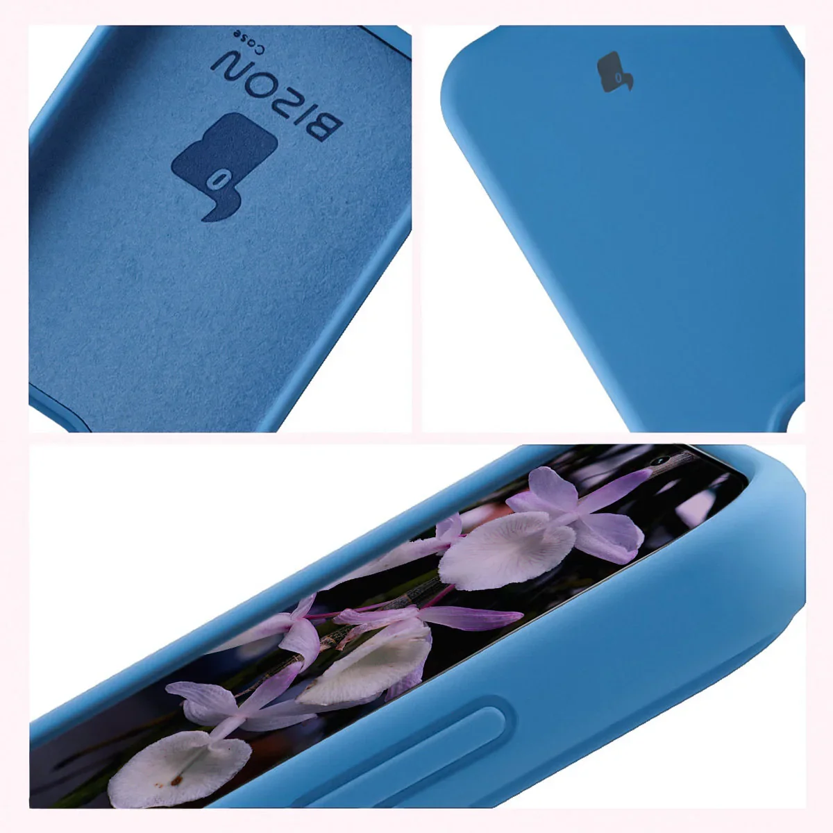 Silikon Handyhülle für Xiaomi 17, Bizon Soft Case, Blau - Image 6