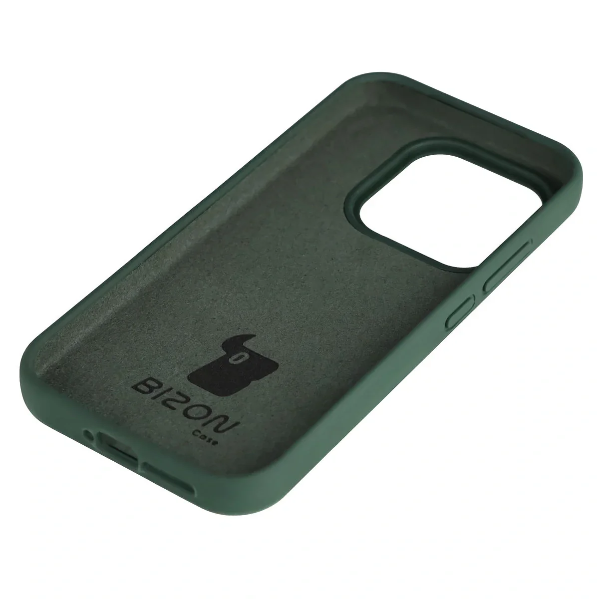Silikon Handyhülle für Xiaomi 17, Bizon Soft Case, Dunkelgrün - Image 4
