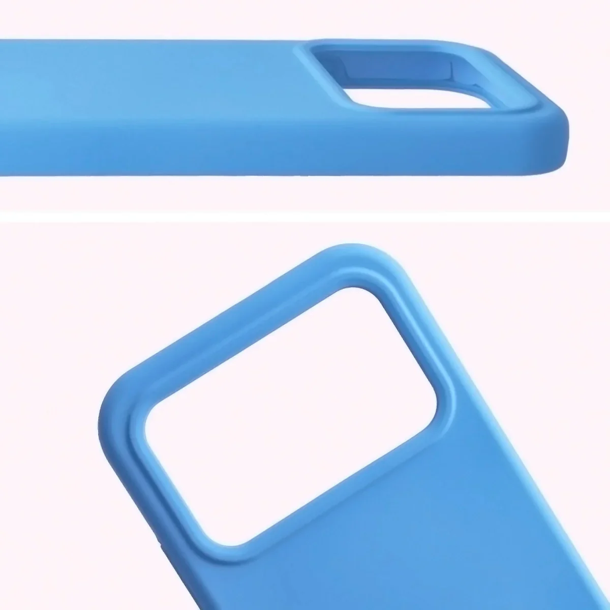 Silikon Handyhülle für Xiaomi POCO F8 Pro, Bizon Soft Case, Blau - Image 5