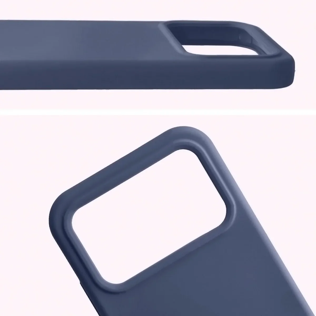 Silikon Handyhülle für Xiaomi POCO F8 Pro, Bizon Soft Case, Dunkelblau - Image 5