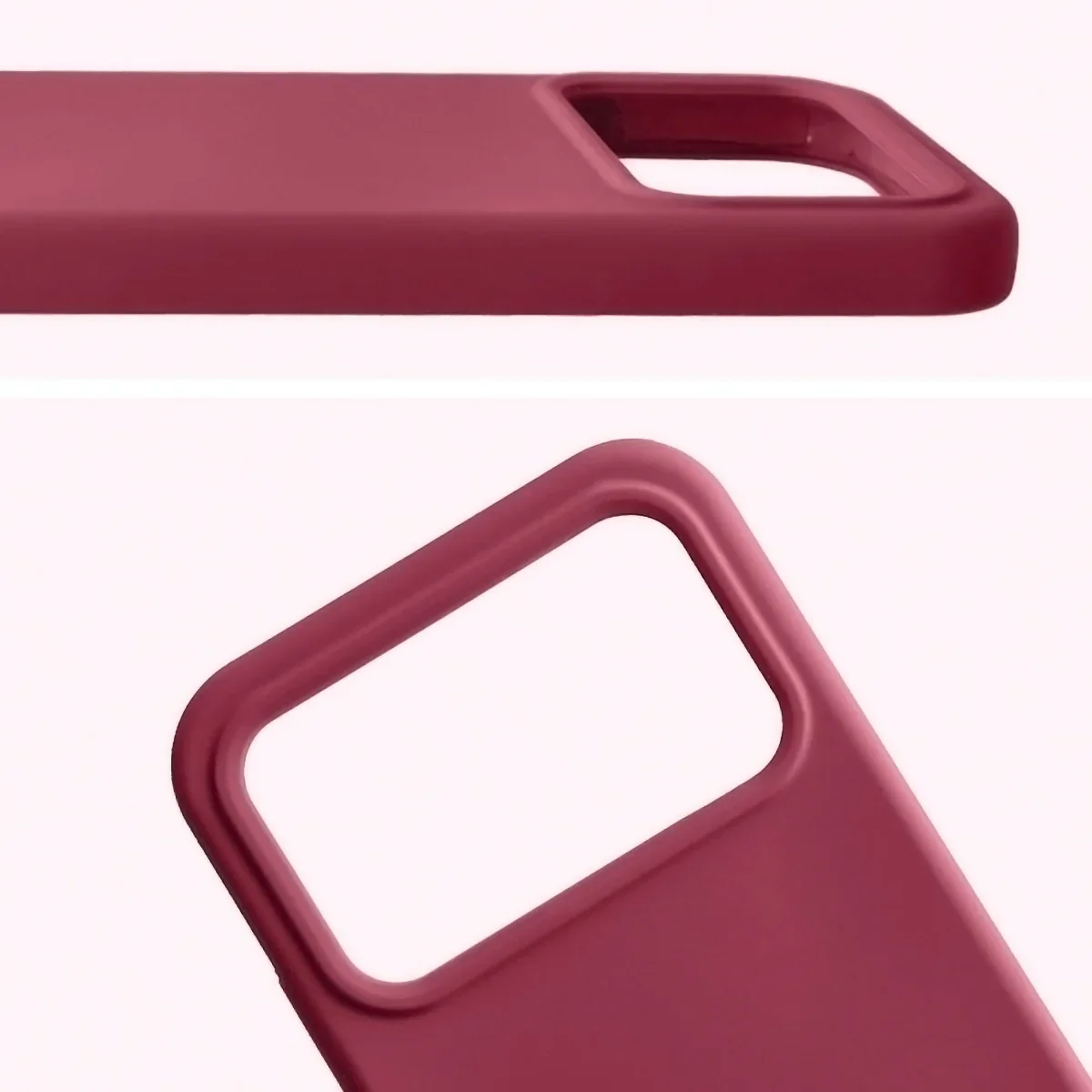 Silikon Handyhülle für Xiaomi POCO F8 Pro, Bizon Soft Case, Pflaumenfarbe - Image 5