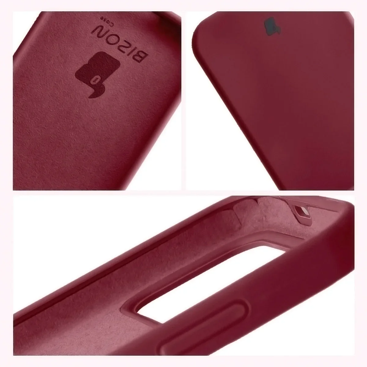Silikon Handyhülle für Xiaomi POCO F8 Pro, Bizon Soft Case, Pflaumenfarbe - Image 6