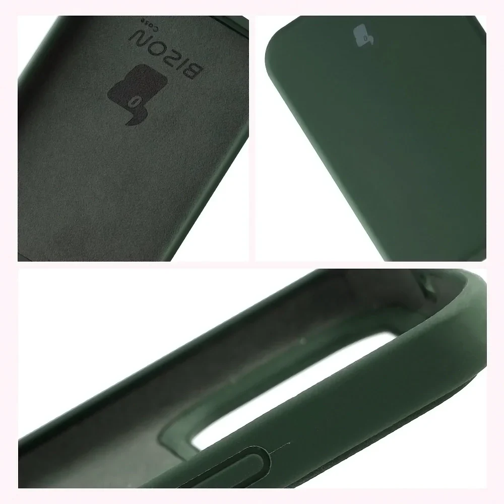 Silikon Handyhülle für Xiaomi POCO F8 Ultra, Bizon Soft Case, Dunkelgrün - Image 6