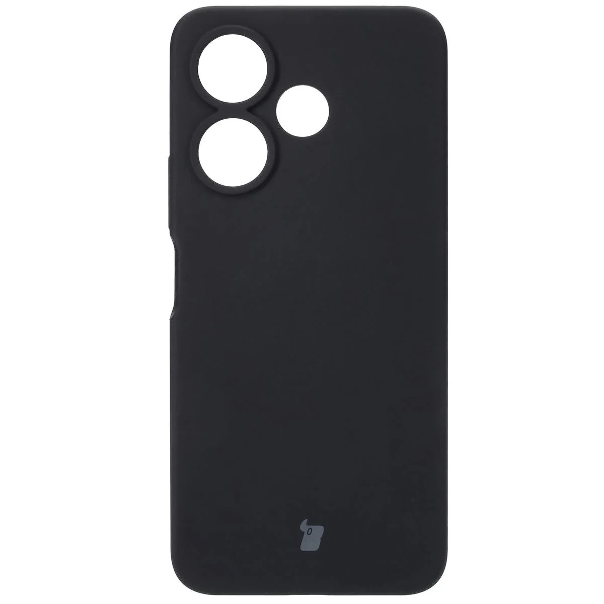 Silikon Handyhülle für Xiaomi Redmi 13 4G, Bizon Soft Case, Schwarz - Image 2