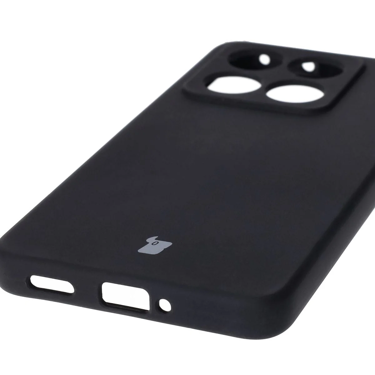 Silikon Handyhülle für Xiaomi Redmi 14C 4G / Poco C75, Bizon Soft Case, Schwarz - Image 3