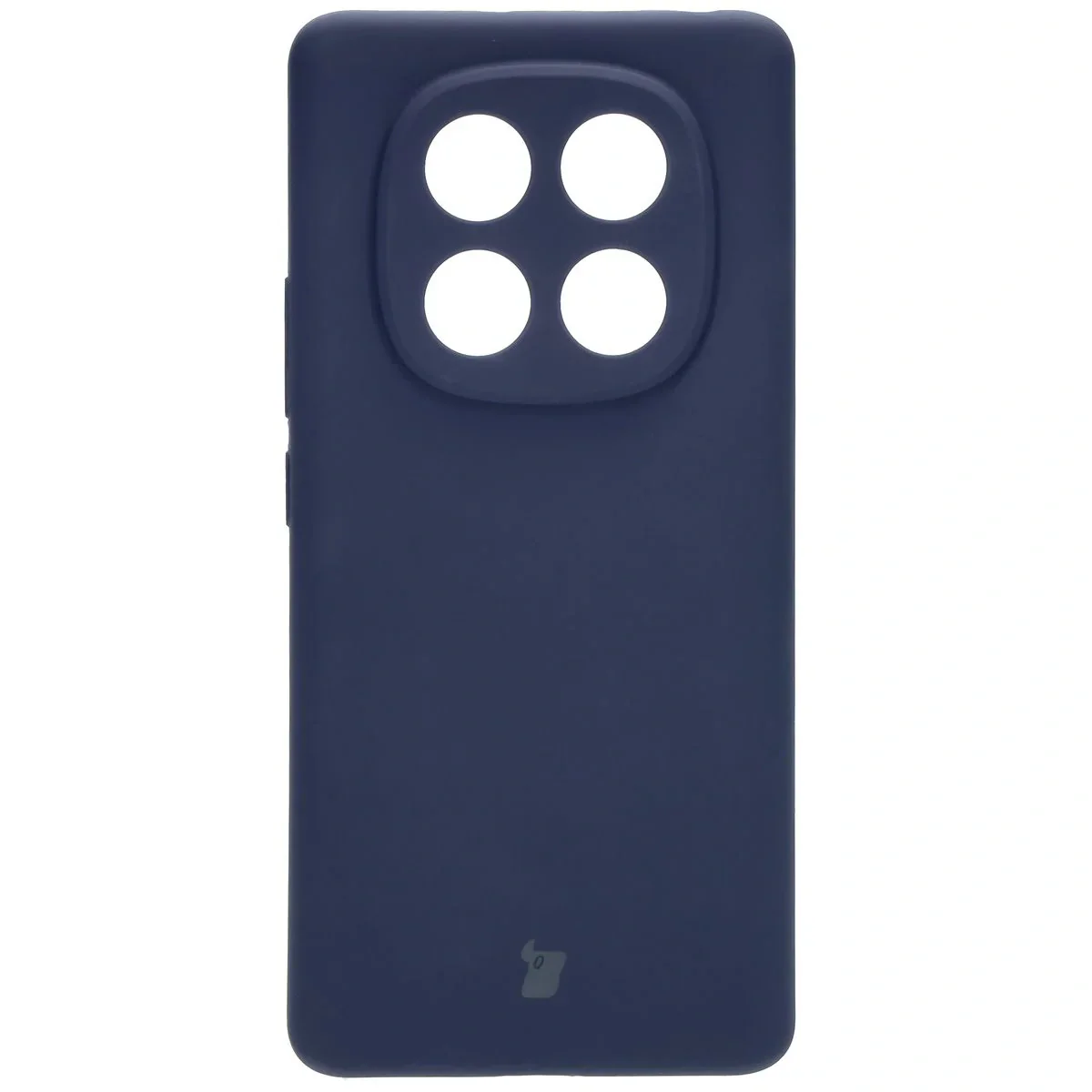 Silikon Handyhülle für Xiaomi Redmi Note 14 Pro 4G, Bizon Soft Case, Dunkelblau - Image 2
