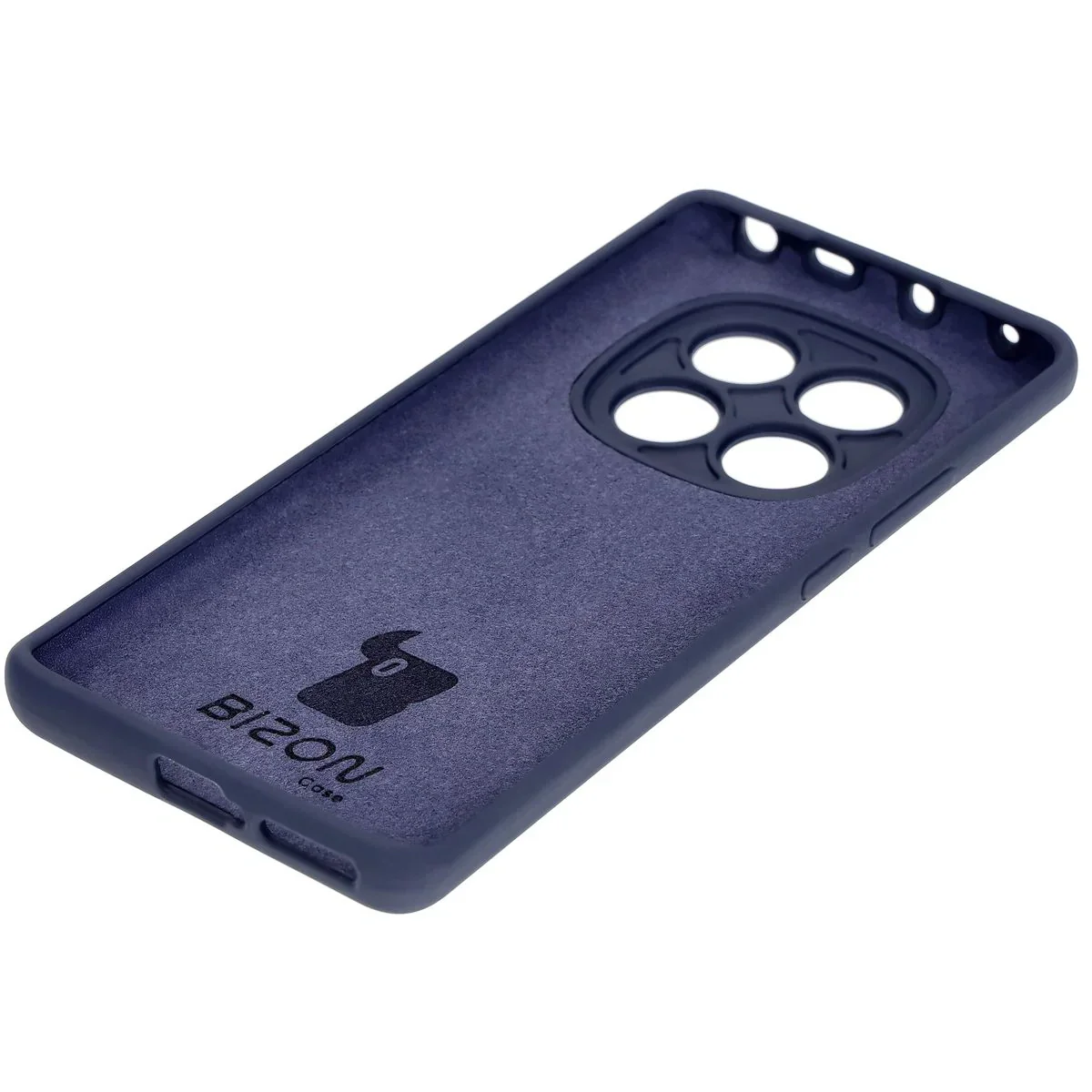 Silikon Handyhülle für Xiaomi Redmi Note 14 Pro 4G, Bizon Soft Case, Dunkelblau - Image 4