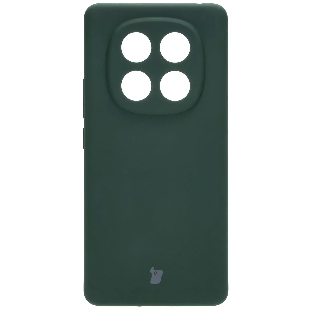 Silikon Handyhülle für Xiaomi Redmi Note 14 Pro 4G, Bizon Soft Case, Dunkelgrün - Image 2