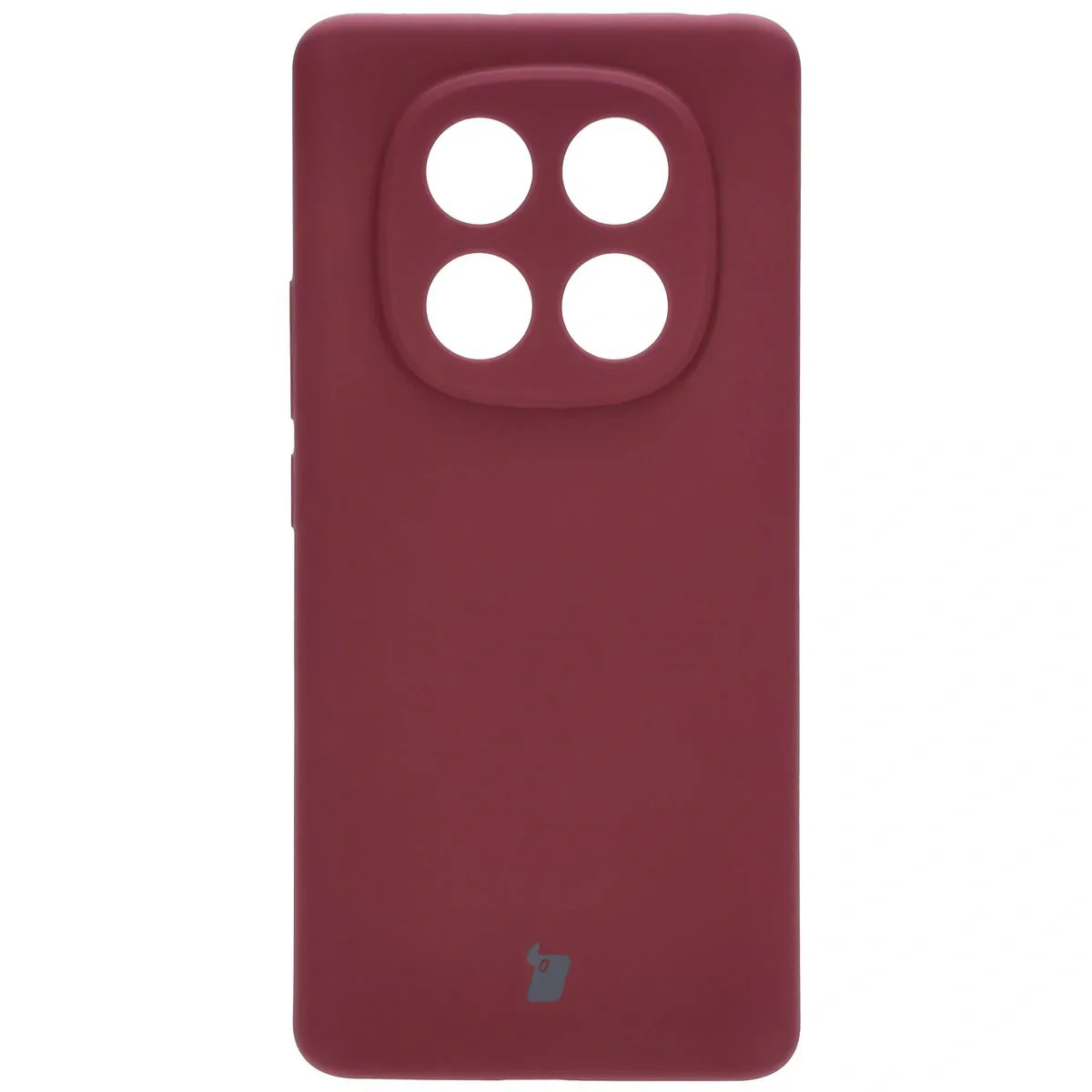Silikon Handyhülle für Xiaomi Redmi Note 14 Pro 4G, Bizon Soft Case, Pflaumenfarbe - Image 2