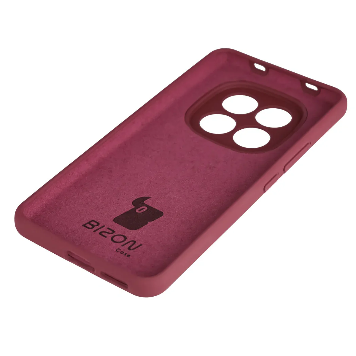 Silikon Handyhülle für Xiaomi Redmi Note 15 Pro 4G, Bizon Soft Case, Pflaumenfarbe - Image 4