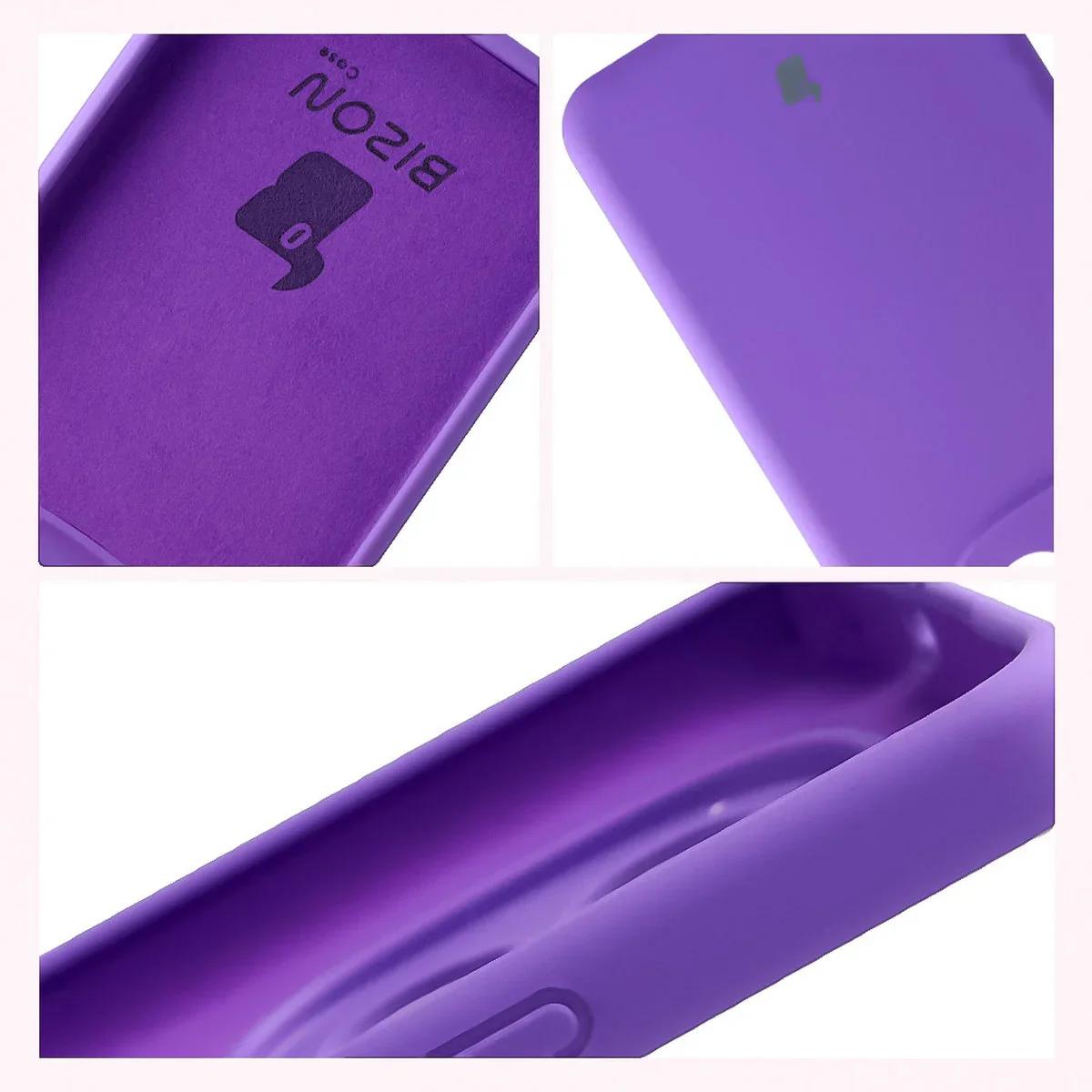 Silikon Handyhülle für Xiaomi Redmi Note 15 Pro 4G, Bizon Soft Case, Violett - Image 6