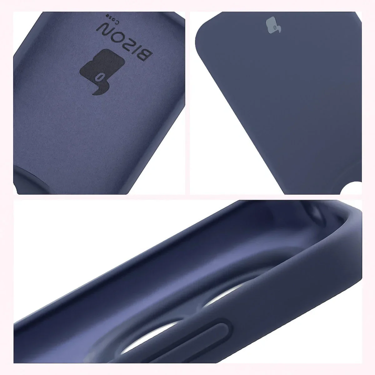 Silikon Handyhülle für Xiaomi Redmi Note 15 Pro 5G, Bizon Soft Case, Dunkelblau - Image 6