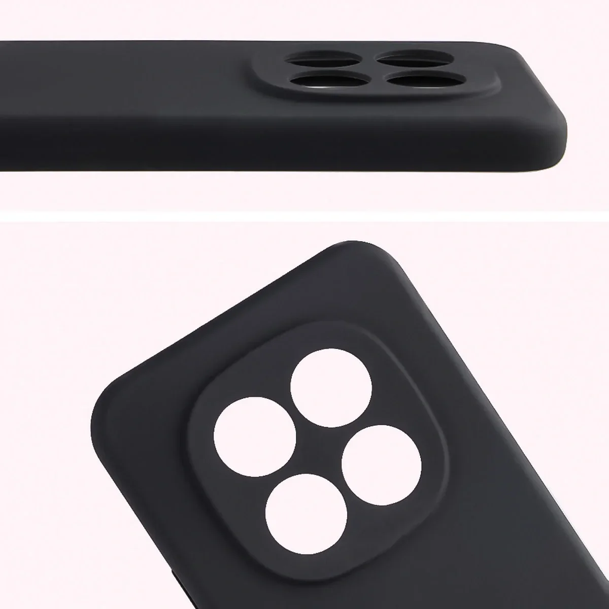 Silikon Handyhülle für Xiaomi Redmi Note 15 Pro Plus 5G / POCO M8 Pro 5G, Bizon Soft Case, Schwarz - Image 5
