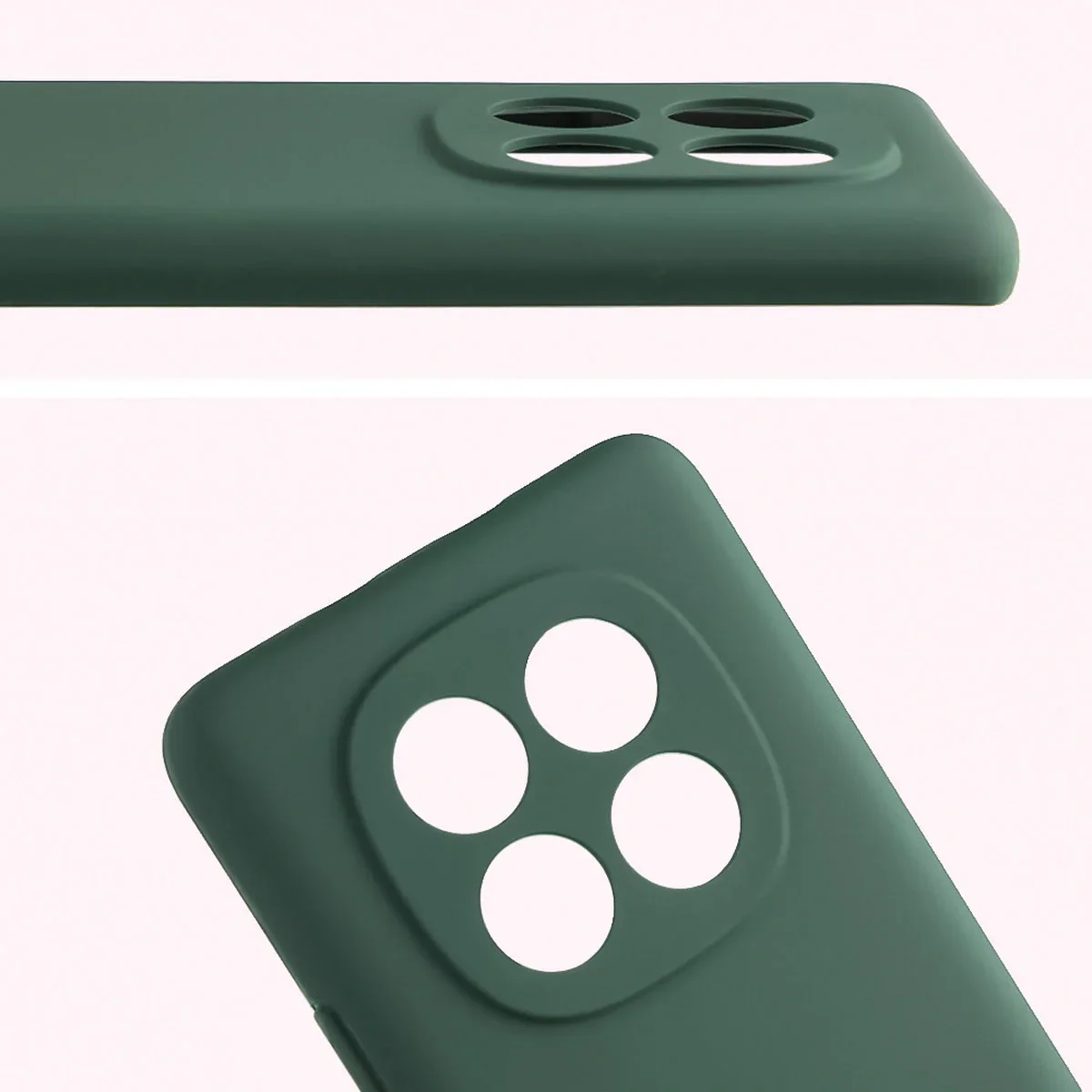 Silikon Handyhülle für Xiaomi Redmi Note 15 / POCO M8 5G, Bizon Soft Case, Dunkelgrün - Image 5
