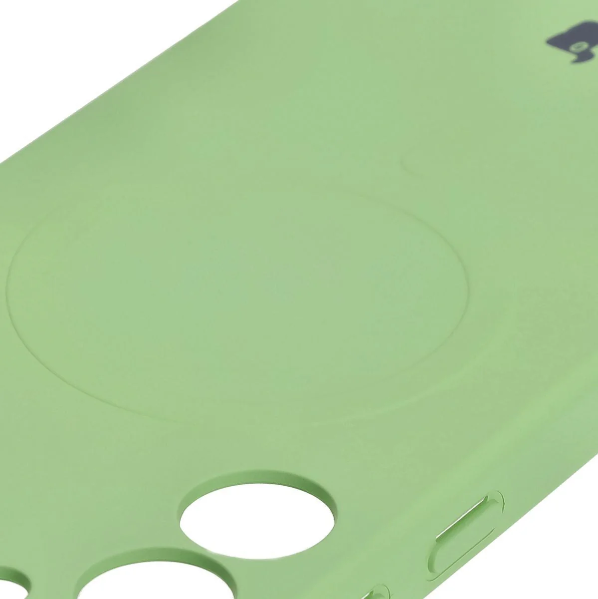 Silikon Handyhülle mit Magnetring für Galaxy S25 Plus / S24 Plus, Bizon Case Silicone Magnetic, Hellgrün - Image 6