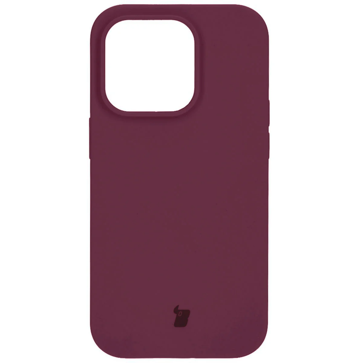 Silikon Schutzhülle für iPhone 14 Pro, Bizon Soft Case, Pflaumenfarbe - Image 2