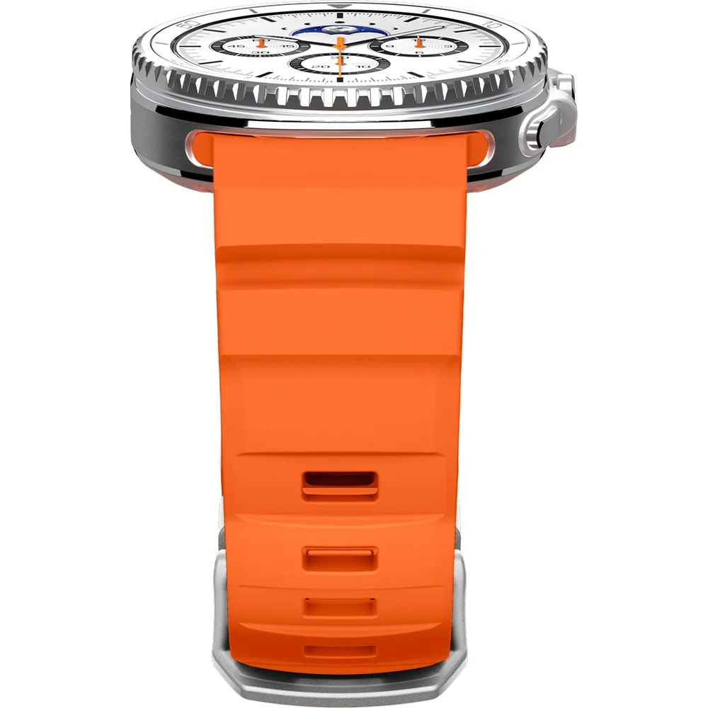 Silikonband für Galaxy Watch Ultra 2 / 1, Spigen WBS2, Orange - Image 8