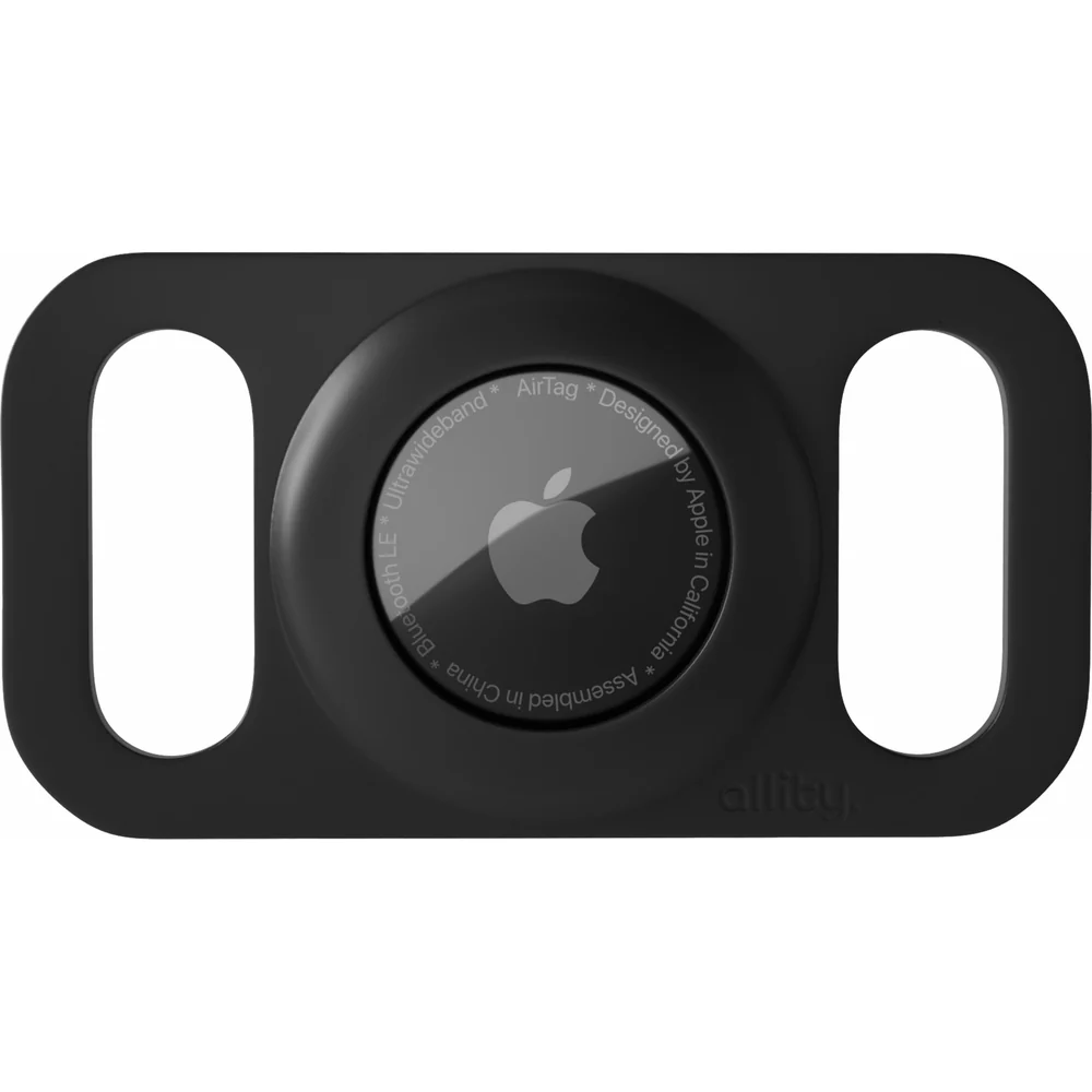 Silikonhülle für Apple AirTag, Allity ASA-300, 3 Stück, Schwarz - Image 3