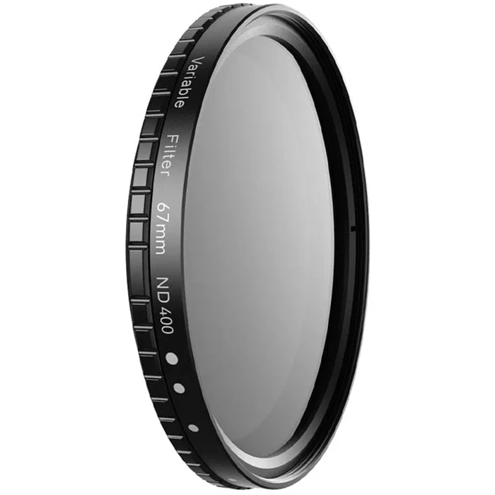 Smartphone Objektiv mit VND Filter 2–400, Apexel HD Glass 67 mm ND400, Schwarz - Image 3