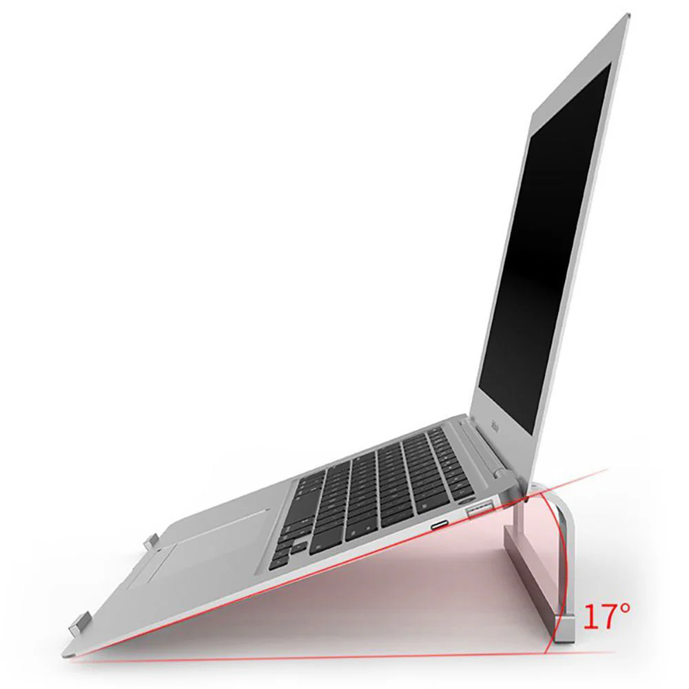Ständer für Laptops bis zu 16 Zoll, Tech-Protect ULS100, Silbern - Image 4