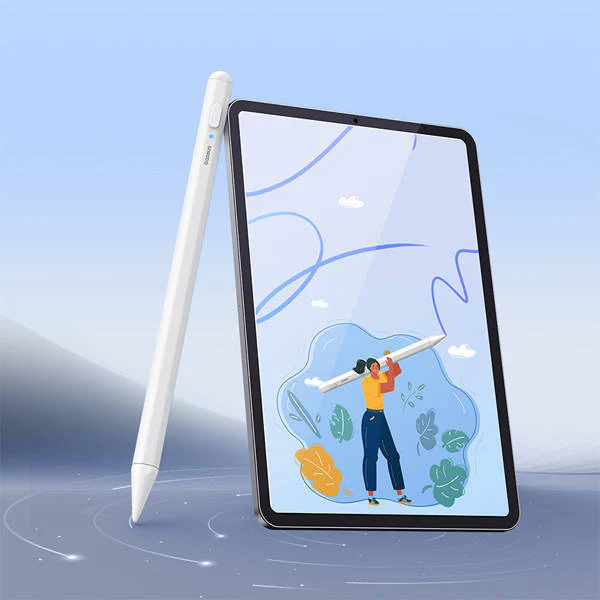 Stift Baseus Smooth Writing 2 Stylus mit LED-Anzeige für iPad / Pro / Air / Mini (2018 und neuere), Weiß - Image 11