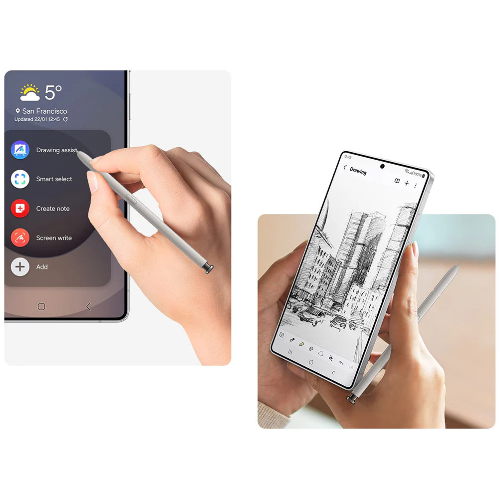 Stift für Galaxy S25 Ultra, Samsung S Pen, Beige-Schwarz - Image 4