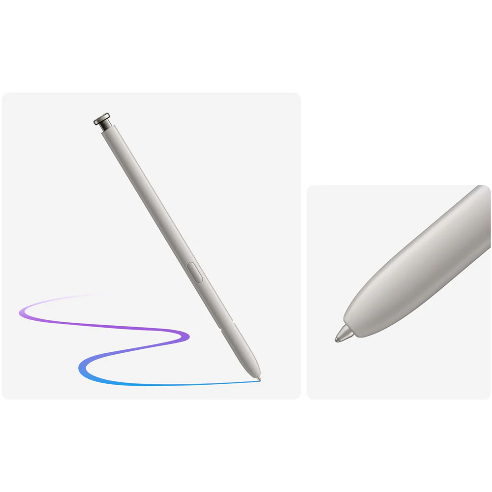 Stift für Galaxy S25 Ultra, Samsung S Pen, Beige-Schwarz - Image 5