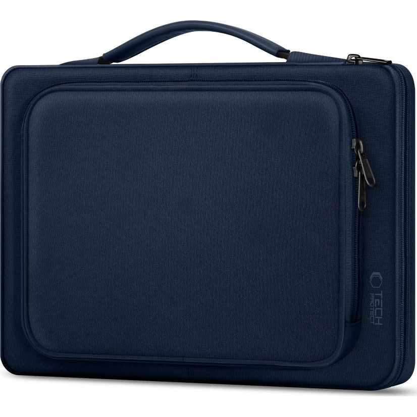 Tasche für 13" / 14" Laptop, Tech-Protect Basic Bag, Dunkelblau