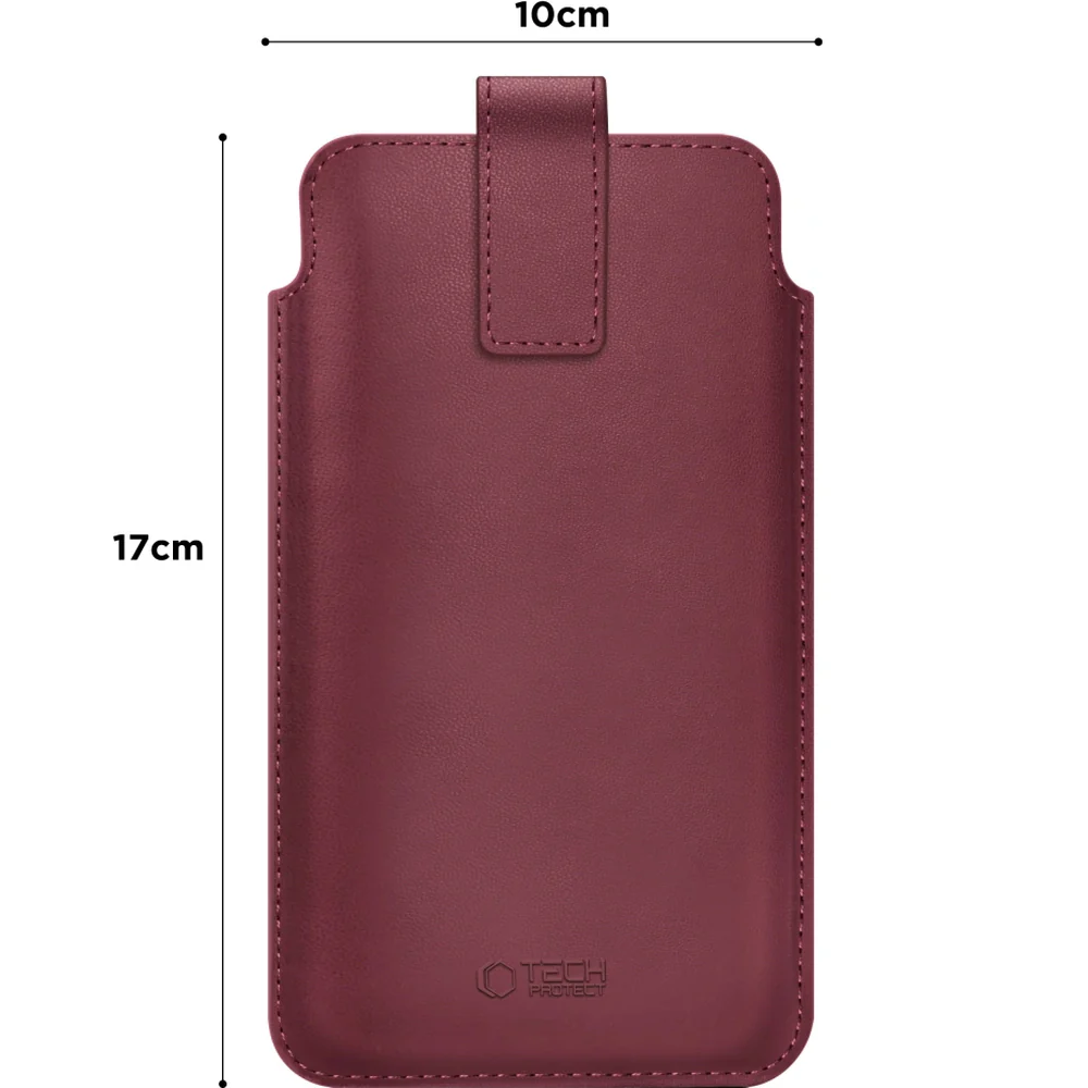 Tech-Protect SM65 Universal-Handytasche 6" - 6,9“, Burgunderrot - Image 2