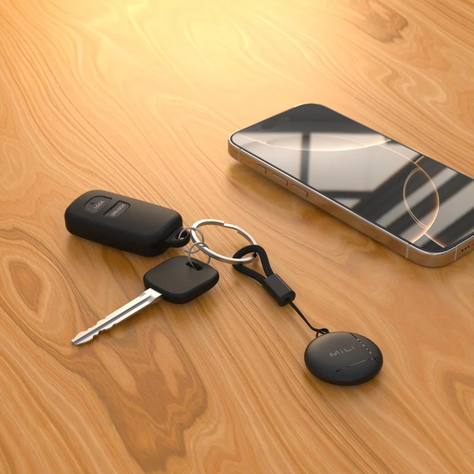 Tracker mit Apple Find My und Android Find Hub, Fixed LiTag GPS, mit Lautsprecher, Schwarz - Image 3