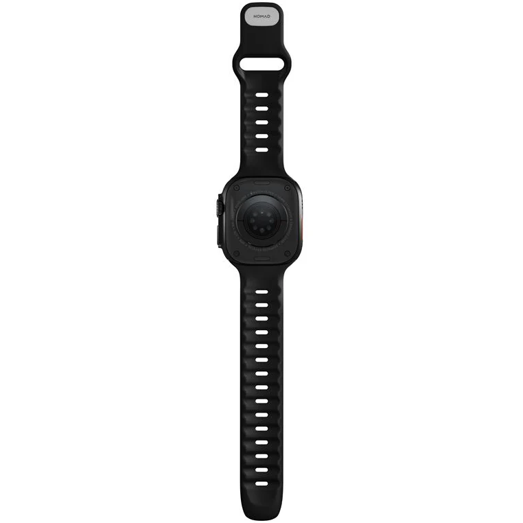 Uhrenarmband für Apple Watch 49 / 46 / 45 / 44 mm, Nomad Tempo Band, Schwarz - Image 8
