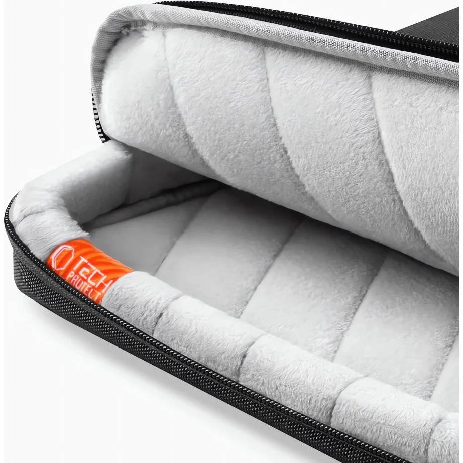Umhängetasche für 15-16“ Laptop, Tech-Protect Defender Bag, Schwarz/Orange - Image 5