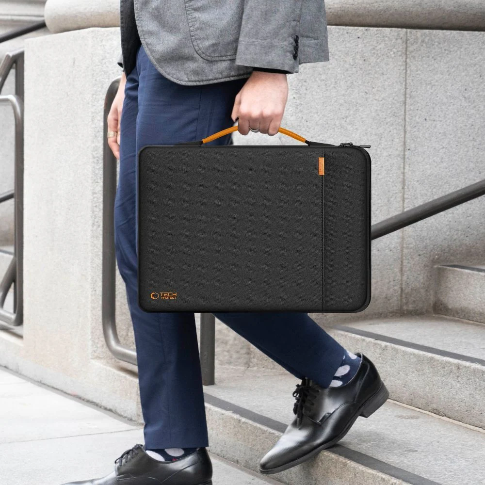 Umhängetasche für 15-16“ Laptop, Tech-Protect Defender RS Bag, Schwarz - Image 16