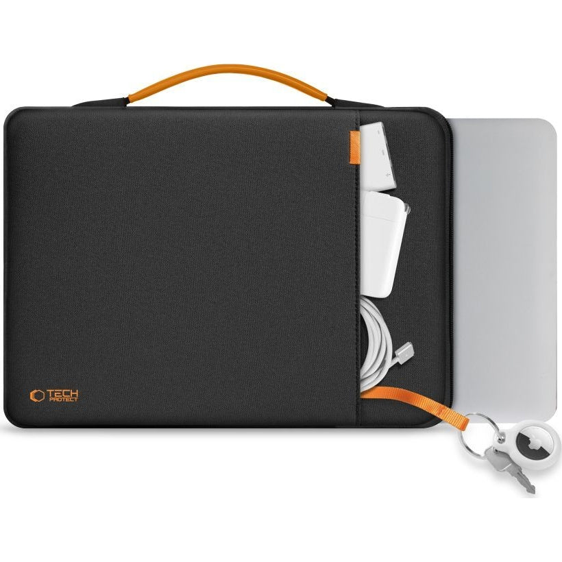 Umhängetasche für 15-16“ Laptop, Tech-Protect Defender RS Bag, Schwarz - Image 7