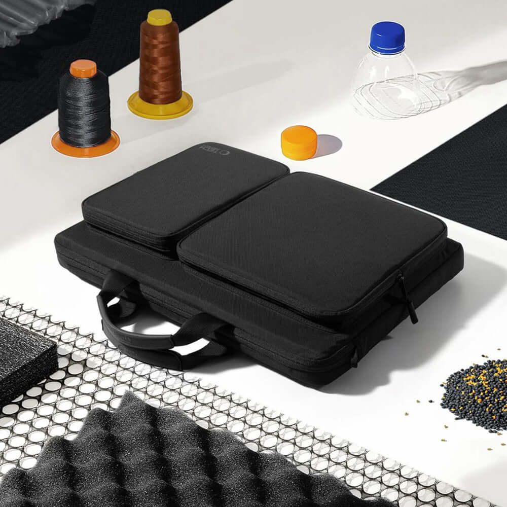 Umhängetasche für 17“ Laptop, Tech-Protect Defender Bag, Schwarz - Image 8