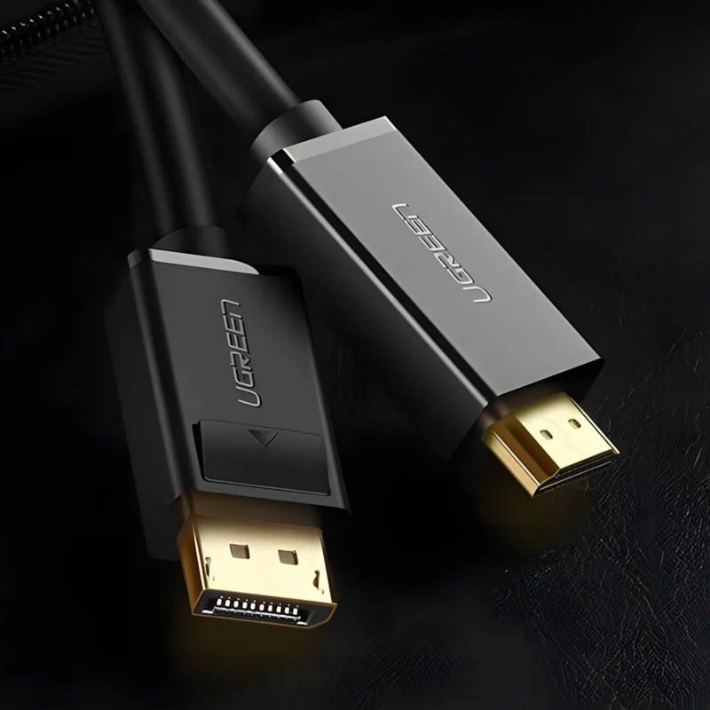 Unidirektionales Kabel DisplayPort zu HDMI, 4K, UHD, 1,5 m, Ugreen DP101, Schwarz - Image 12