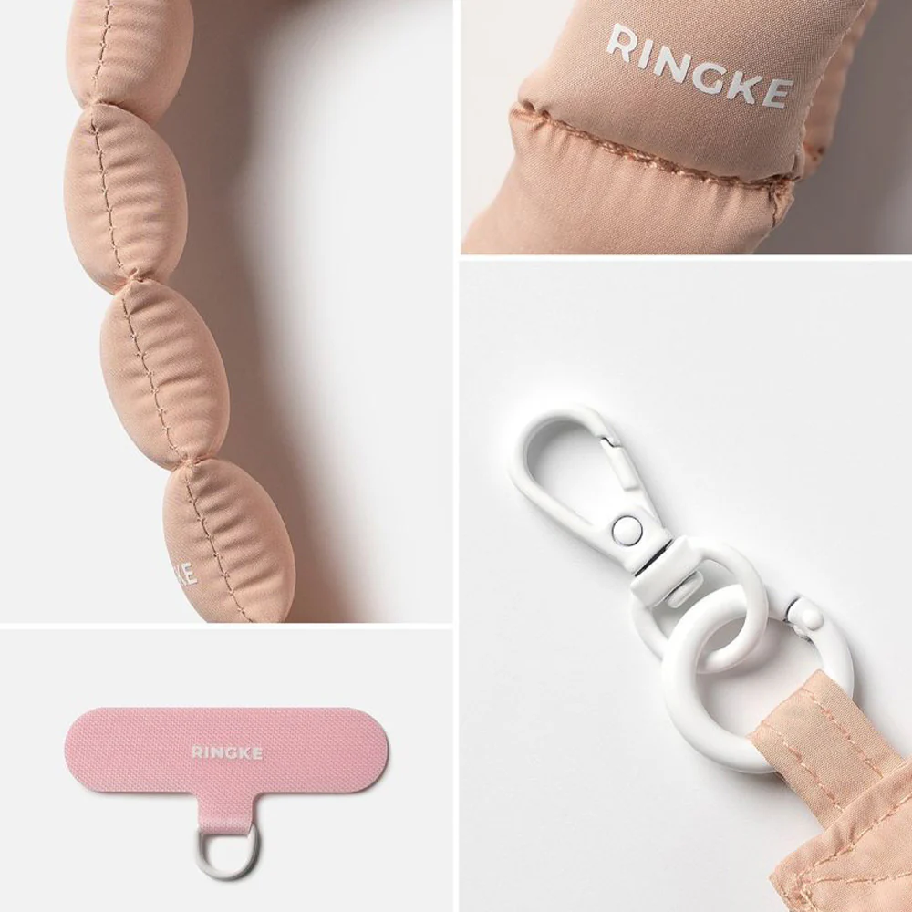 Universal-Handyband für das Handgelenk, Ringke Holder and Puffer Hand Strap, Rosa - Image 3