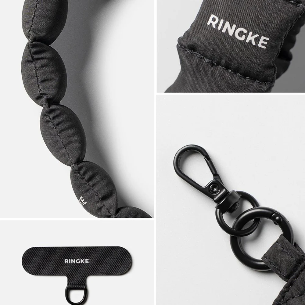 Universal-Handyband für das Handgelenk, Ringke Holder and Puffer Hand Strap, Schwarz - Image 3
