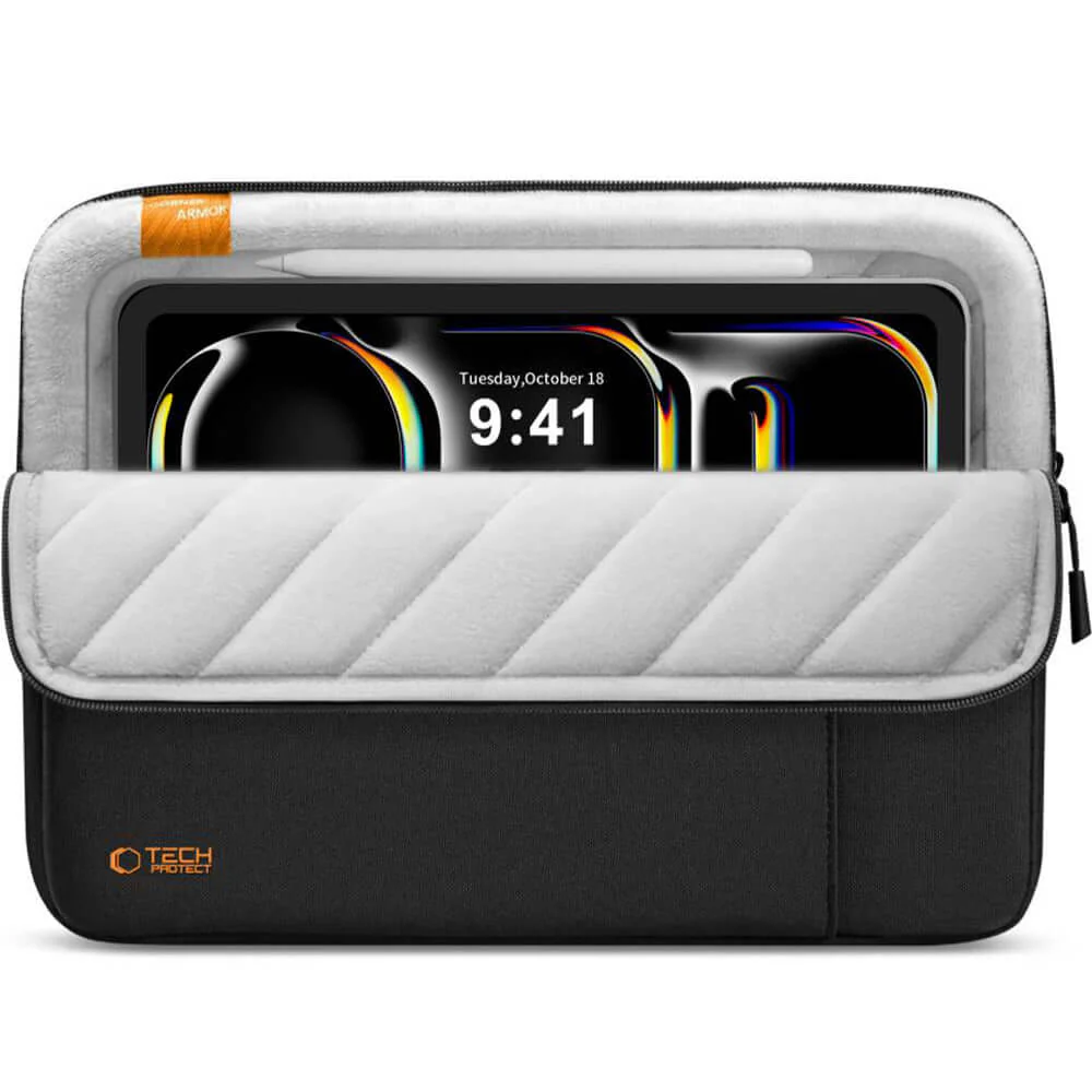 Universal Laptoptasche bis zu 11"-13", Tech-Protect Defender, Schwarz - Image 2