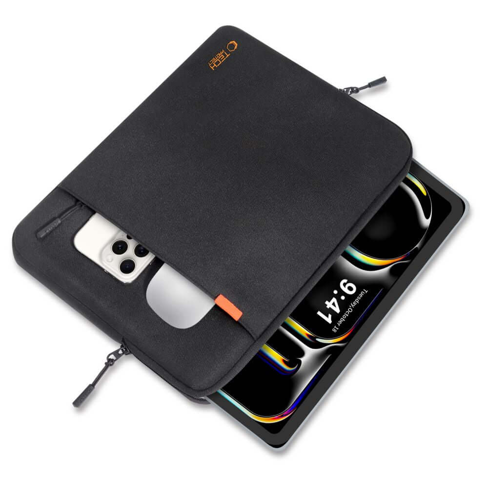 Universal Laptoptasche bis zu 11"-13", Tech-Protect Defender, Schwarz - Image 5