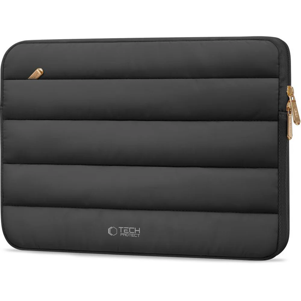 Universal Laptoptasche bis zu 13-14", Tech-Protect Fluffy, Schwarz - Image 3