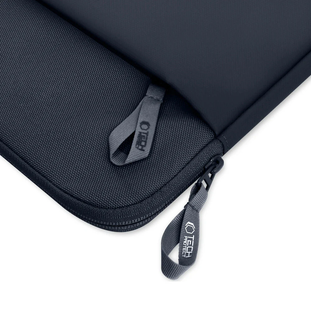 Universal Laptoptasche bis zu 13"-14", Tech-Protect Sleeve, Dunkelblau - Image 3