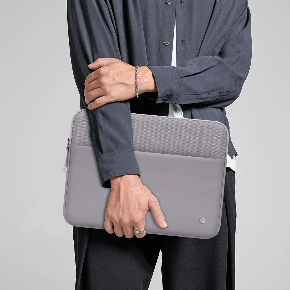 Universal Laptoptasche bis zu 13"-14", Tech-Protect Sleeve, Grau - Image 11