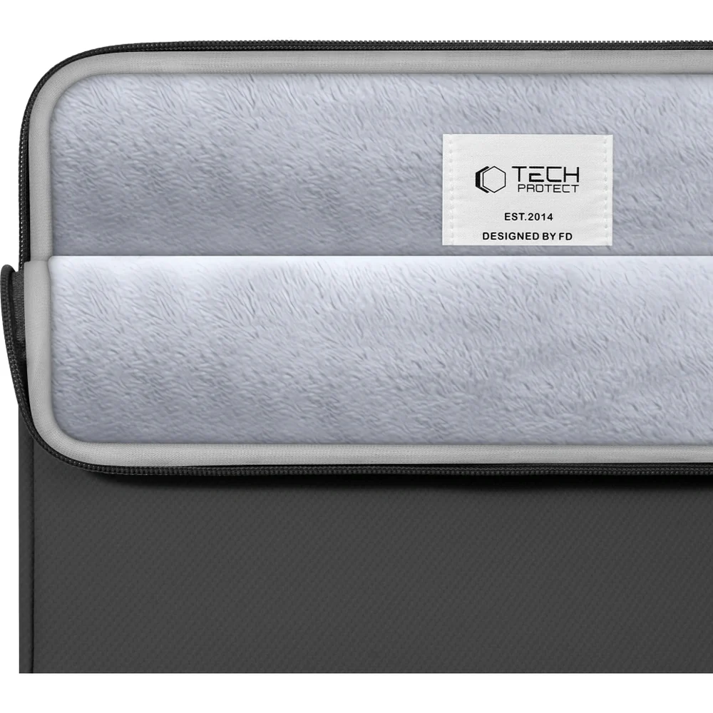 Universal Laptoptasche bis zu 13"-14", Tech-Protect Sleeve, Schwarz - Image 6