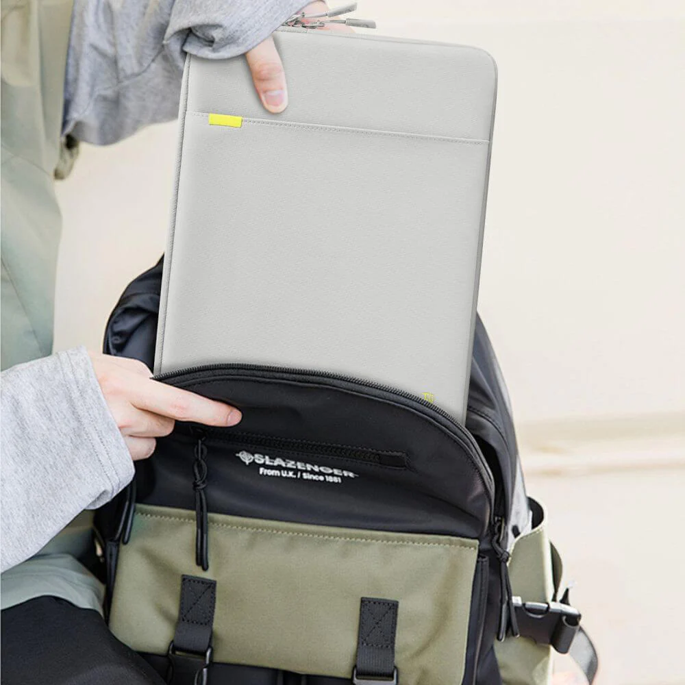Universal Laptoptasche bis zu 15-16", Tech-Protect Defender, Grau - Image 11