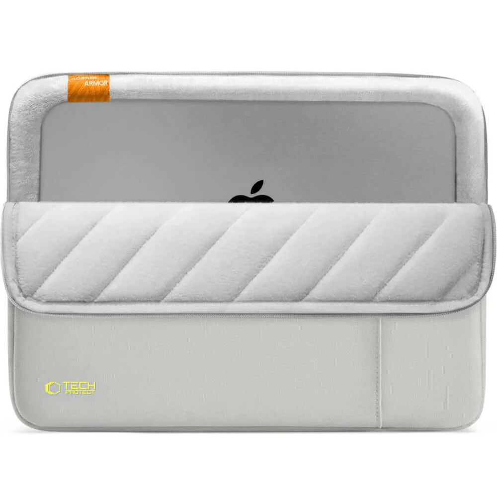 Universal Laptoptasche bis zu 15-16", Tech-Protect Defender, Grau - Image 2