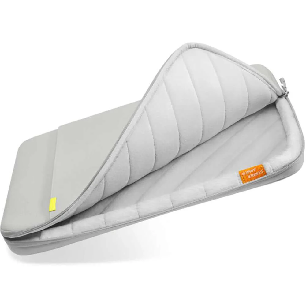 Universal Laptoptasche bis zu 15-16", Tech-Protect Defender, Grau - Image 4